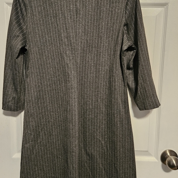 Rachel Roy midi pinstripe dress size 10 - Picture 7 of 11